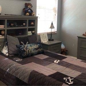 PB Teens Harry Potter Twin Quilted Comforter with Sham